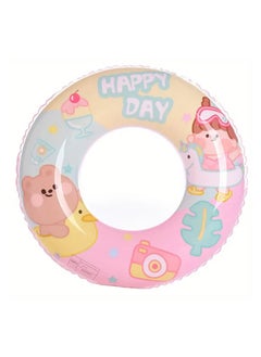 Goolsky 1pc Pool Float Swimming Ring, Summer Beach Swimming Ring Float, Cartoon PVC Swimming Ring(70#)  - Image 1