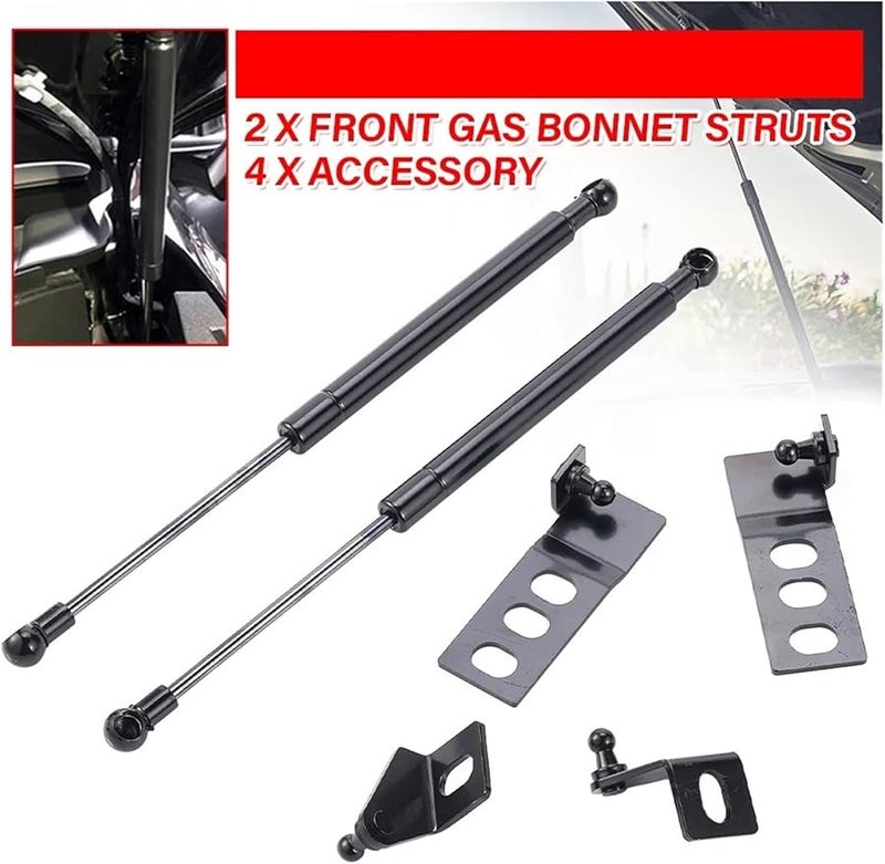 Toyota RAV4 2019 2020 Front Hood Gas Struts Pair 2x Lift Supports Damper - Image 4