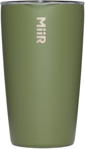MiiR Tumbler, 16oz Insulated Stainless Steel with Press Fit Slide Lid – Splash Proof Design, Holds Hot & Cold Beverages, Stylish & Functional Cup Holder Compatible - Image 5