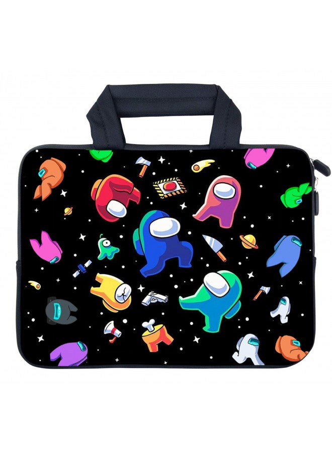 ARIYIDA 11" 11.6" 12" 12.1" 12.5 inch Laptop Carrying Bag Chromebook Case Notebook Ultrabook Bag Tablet Cover Neoprene Sleeve Fit Apple MacBook Air Samsung Google Acer HP DELL Lenovo Asus (RYD12-19) - Image 1