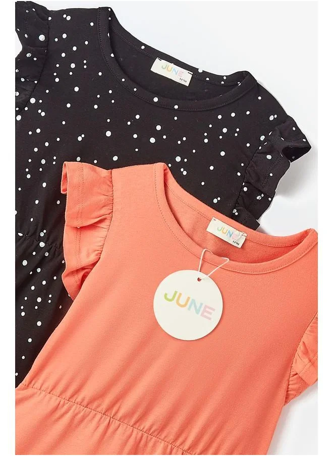 JUNE June Girl's 2-Pack Dress