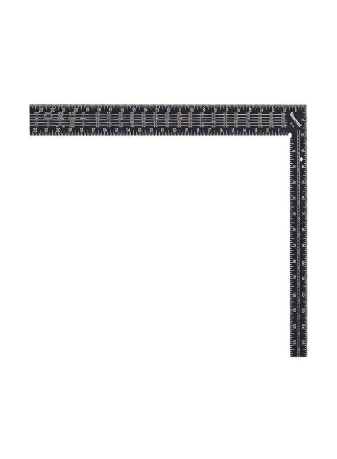 Starrett Standard L-Shaped Tempered Steel Rafter Square with Solid One Piece Construction - Ideal for Professionals and Home Improvement - 24" Length, 1-1/2" Width - RS-24 - Image 1