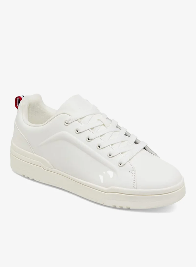 ال بي ال من شو اكسبرس سنيكرز رجالي سادة برباط