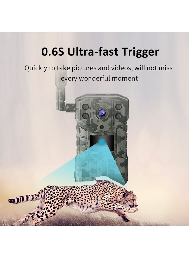 AROAQ Wild Waterproof Hunting Camera HD Infrared Night Vision Animal Sensing Outdoor Orchard Security Monitoring  - Image 3