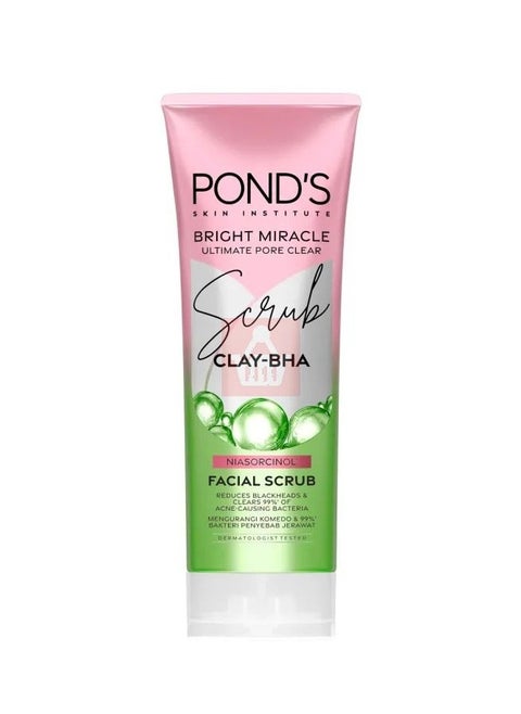 Bright Miracle Ultimate Pore Clear Facial Scrub 100g