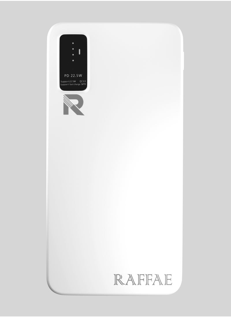RAFFAE - 10000mAh Wireless Power Bank (Power Core 10k) With 25W Usb-C Port, LED indicator, AntiSlip Suction Cup, Magnetic Battery pack for iPhone 15/15 Pro/15 Pro Max/14/13/12, Samsung, etc. - Image 1