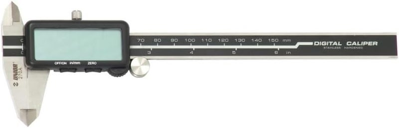 Unior Digital Caliper – Precision Measuring Tool for Bike Maintenance – Silver, 23.5 cm Length – Accurate Bicycle Fit Adjustments