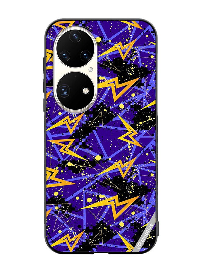 VR CREATIVE Protective Case Cover For Huawei P50 Pro Texture Design Multicolour - Image 1