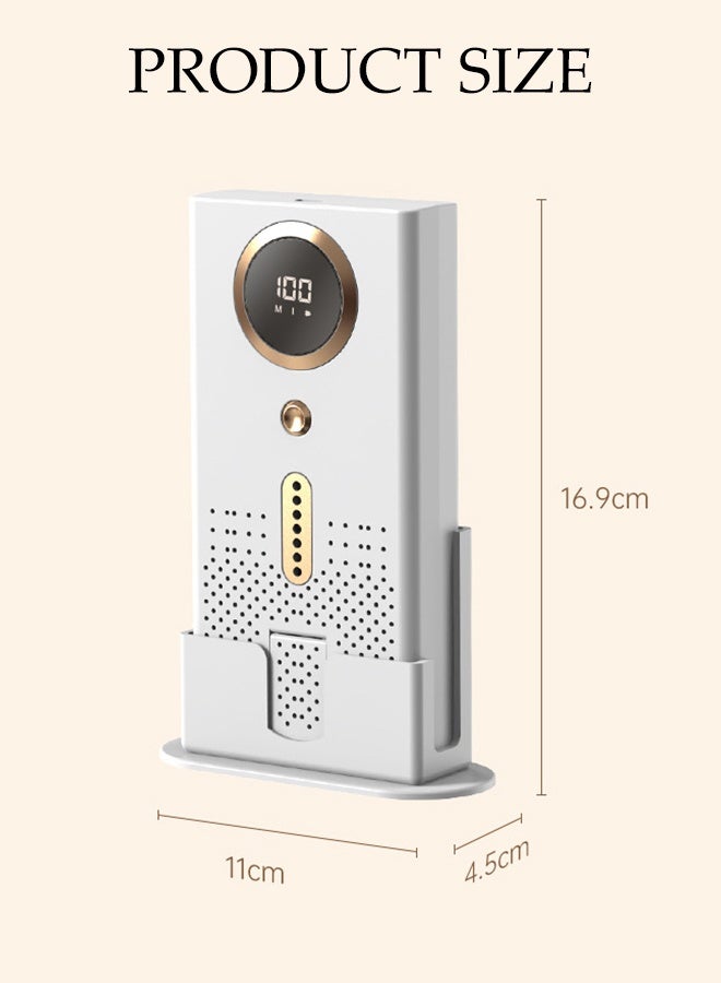 DUNISO Air Purifier for Home Intelligent Nanocomposite Air Purifier Quiet Sleep Mode Function Aromatherapy Function 360° Air Outflow Small Air Filters Out Cigarette Pollen Dust Purifier for Pets Hair, Odor, Dust, Smoke, Pollen - Image 4