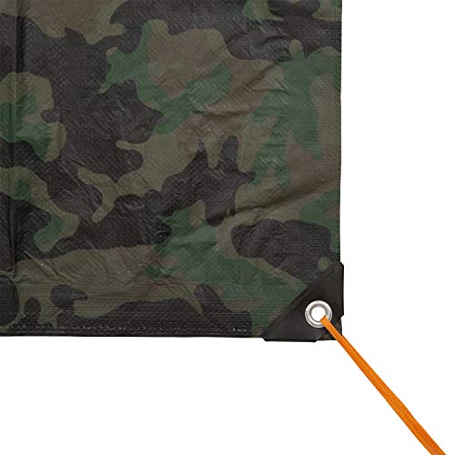 Stansport ستانس بورت قماش مقاوم للتمزق متوسط التحمل 10' x 12' - تمويه أخضر (T-1012-C) - Image 3