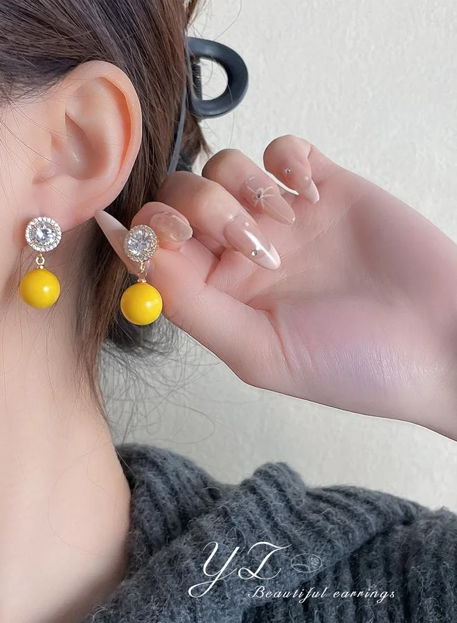 Take Two Embellished Dangle Earrings