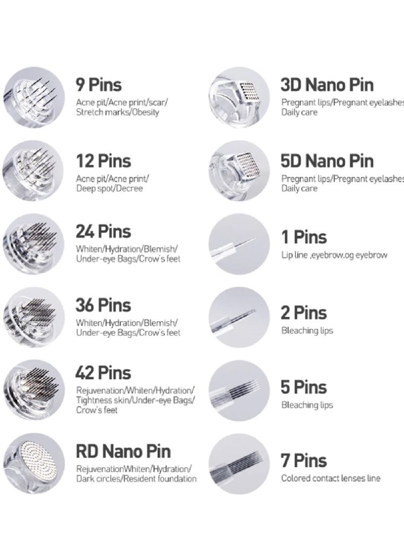 10pcs 42Pin Needle Cartridges for Dr.pen MYM N2 M5 M7 E30 A10