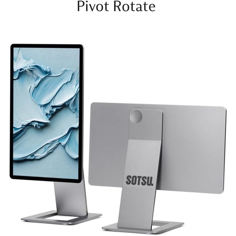 Flipaction Touch 14 Inch Premium Portable Monitor For Laptop, Gaming, Travel IPS FHD Touchscreen With Pivoting Stand Compatible With PC, Chromebook, Android, DeX - Image 2