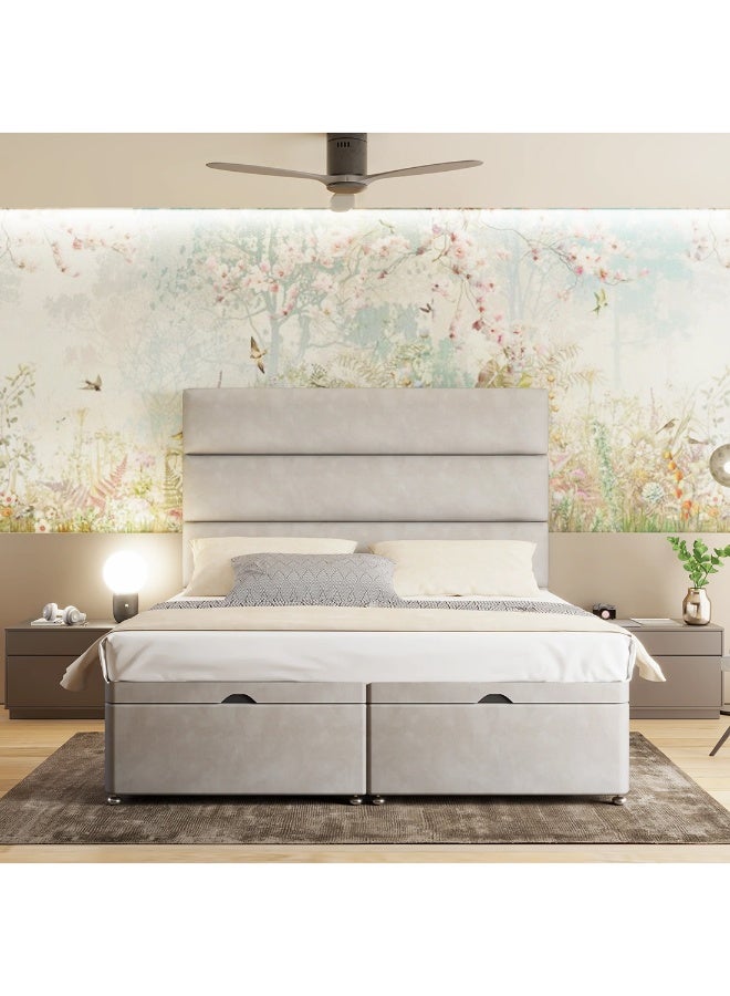 Nayam Sleep Premium Havana Ottoman Divan Bed 90x200x40Cm - Image 1