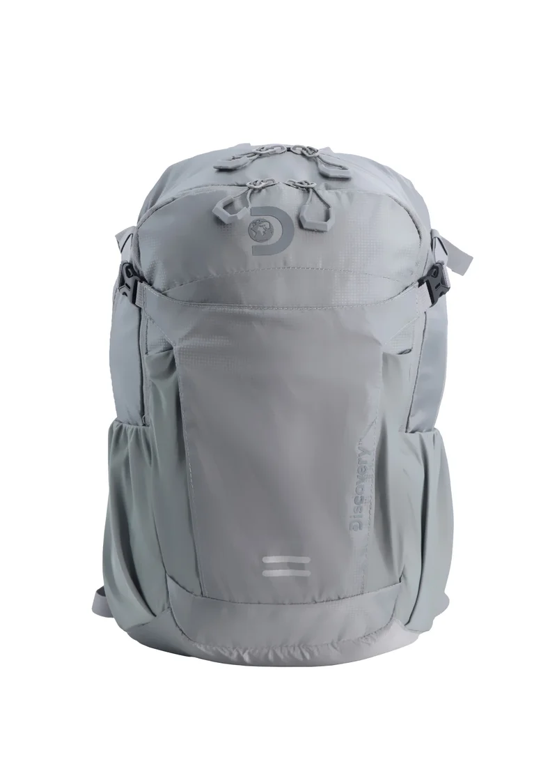 Discovery Discovery Body Spirit Nylon Ripstop 10L Outdoor Backpack Grey for Men and Women, Durable Lightweight Water Resistant Casual Daypack Bag for School College University Office Travel Hiking Adventure.