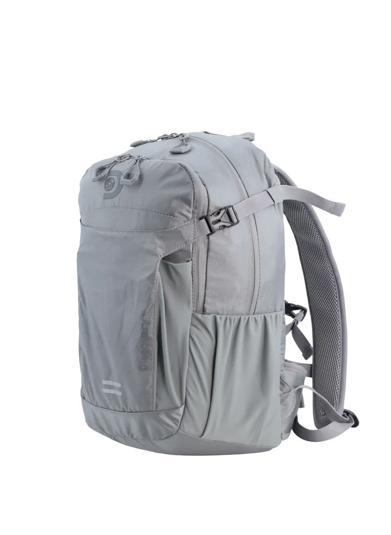 Discovery Discovery Body Spirit Nylon Ripstop 10L Outdoor Backpack Grey for Men and Women, Durable Lightweight Water Resistant Casual Daypack Bag for School College University Office Travel Hiking Adventure.