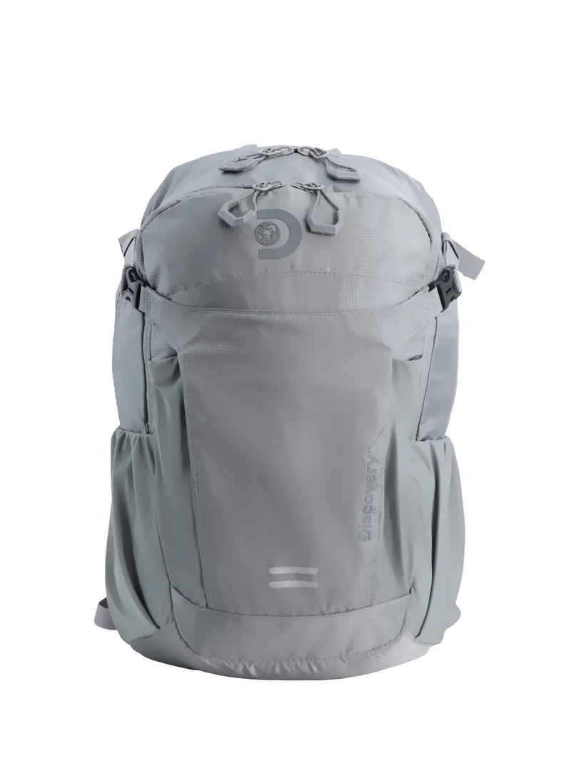 Discovery Discovery Body Spirit Nylon Ripstop 10L Outdoor Backpack Grey for Men and Women, Durable Lightweight Water Resistant Casual Daypack Bag for School College University Office Travel Hiking Adventure.