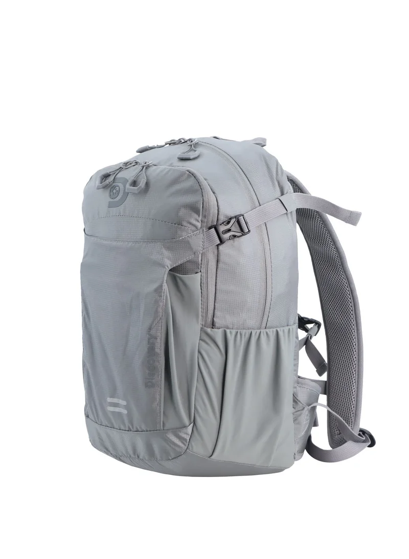 Discovery Grey Discovery Body Spirit Nylon Ripstop 10L Outdoor Backpack Grey for Men and Women, Durable Lightweight Water Resistant Casual Daypack Bag for School College University Office Travel Hiking Adventure.  | Best Price UAE