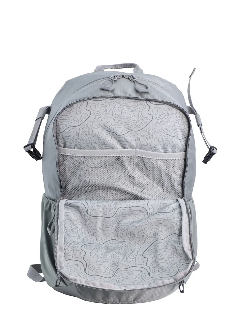 Discovery Grey Discovery Body Spirit Nylon Ripstop 10L Outdoor Backpack Grey for Men and Women, Durable Lightweight Water Resistant Casual Daypack Bag for School College University Office Travel Hiking Adventure.  | Best Price UAE