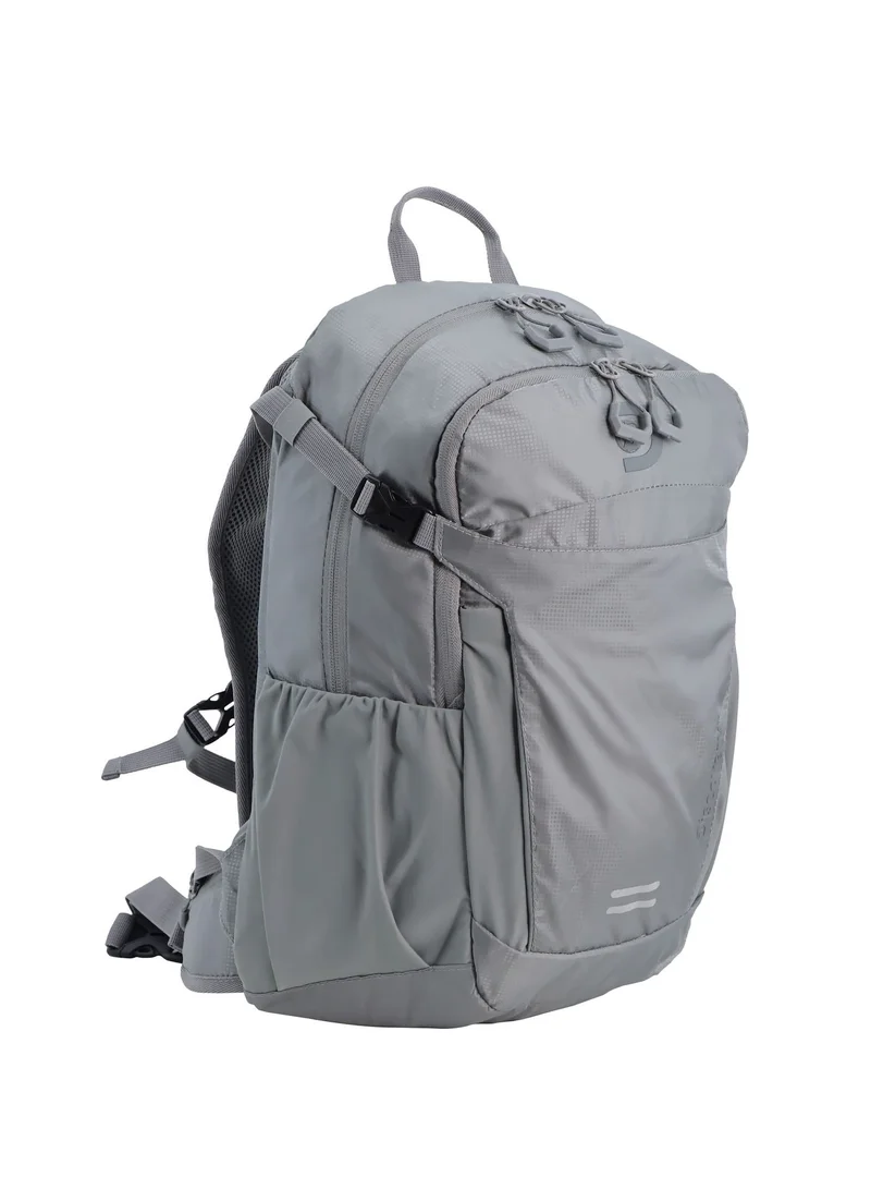 Discovery Grey Discovery Body Spirit Nylon Ripstop 10L Outdoor Backpack Grey for Men and Women, Durable Lightweight Water Resistant Casual Daypack Bag for School College University Office Travel Hiking Adventure.  | Best Price UAE