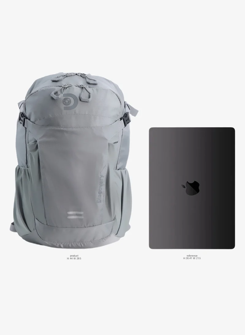 Discovery Discovery Body Spirit Nylon Ripstop 10L Outdoor Backpack Grey for Men and Women, Durable Lightweight Water Resistant Casual Daypack Bag for School College University Office Travel Hiking Adventure.