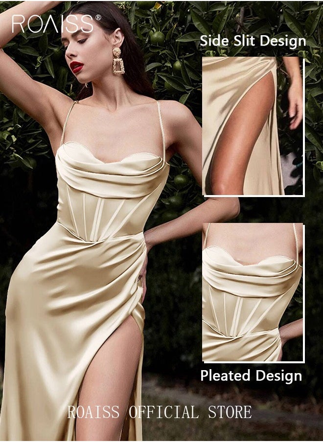 Banquet Party Dress for Women Evening Dresses Side Slit Backless Long-Length Prom Ball Gown Elegant High Waist Slim Dress - pzsku/ZF9A672558E2B77199C8CZ/45/_/1732005334/b84a07f4-4d02-42bc-864a-ef07388837e6