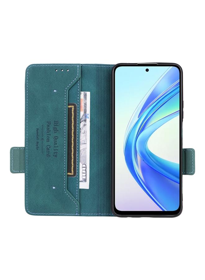 اس-توب جراب هاتف Honor X7b مع مشبك مغناطيسي من الجلد - Image 4