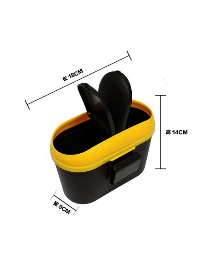 Generic Car Double Storage Accessories Mini Trash Bin  - Image 4