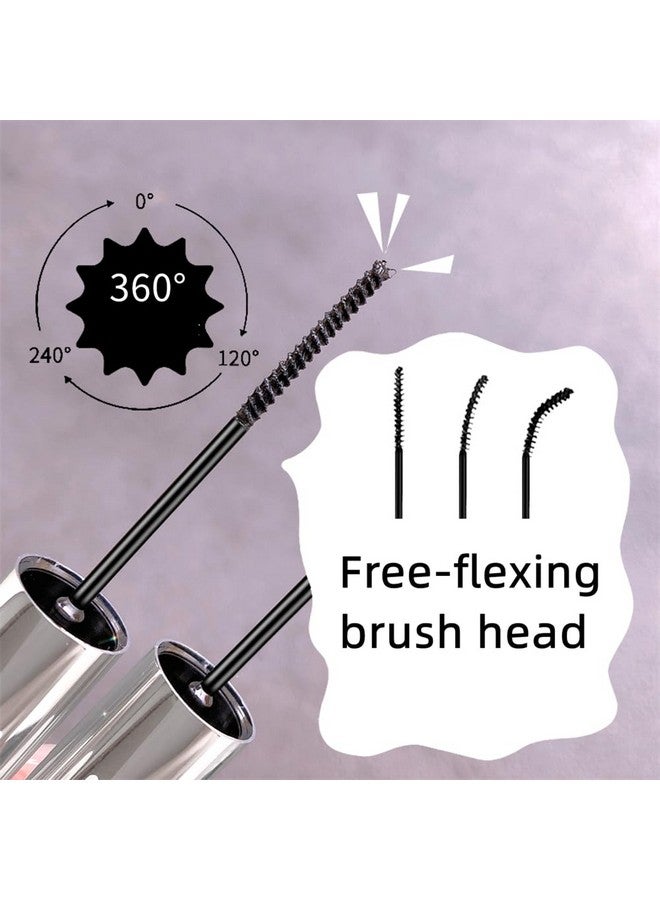 LESITI Black Waterproof Mascara For Fine Short Eyelash, Small Wand Brush Mascara, Long-Lasting, Smudge-Proof, Voluminous Eyelashes, Gift(1 Pcs) - Image 2