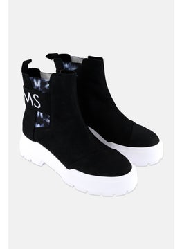 TOMS Women Alpargata Combat Slip On Ankle Boots, Black  - Image 1