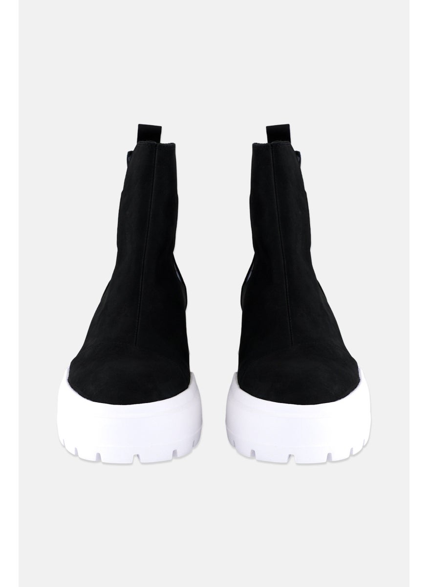 TOMS Women Alpargata Combat Slip On Ankle Boots, Black  - Image 3