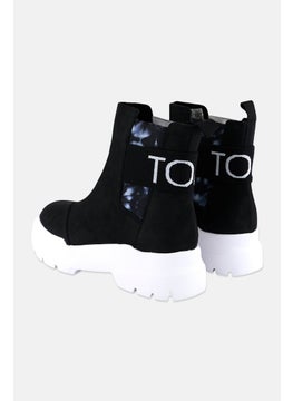 TOMS Women Alpargata Combat Slip On Ankle Boots, Black  - Image 2