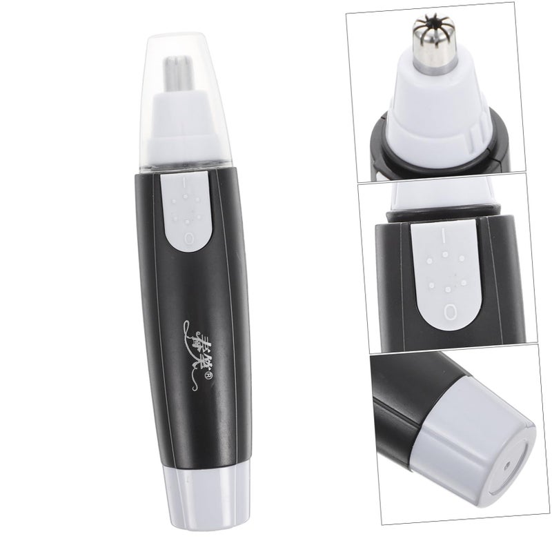 Electric Men Nose Hair Trimmer Battery Operated Accurate Cutter Compact Easy Clean - Image 4