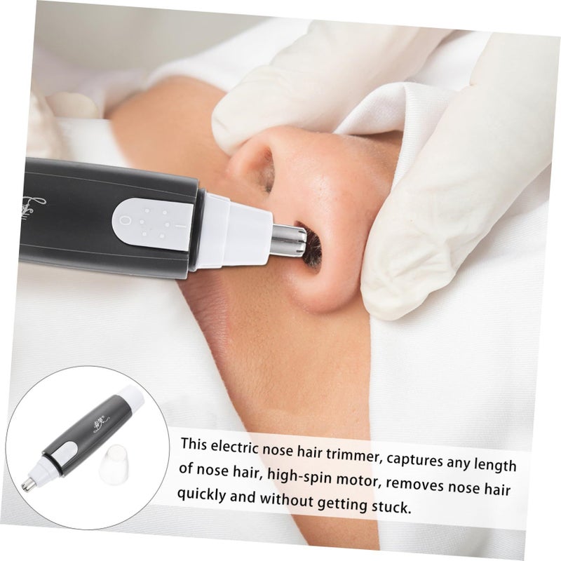 Electric Men Nose Hair Trimmer Battery Operated Accurate Cutter Compact Easy Clean - Image 3
