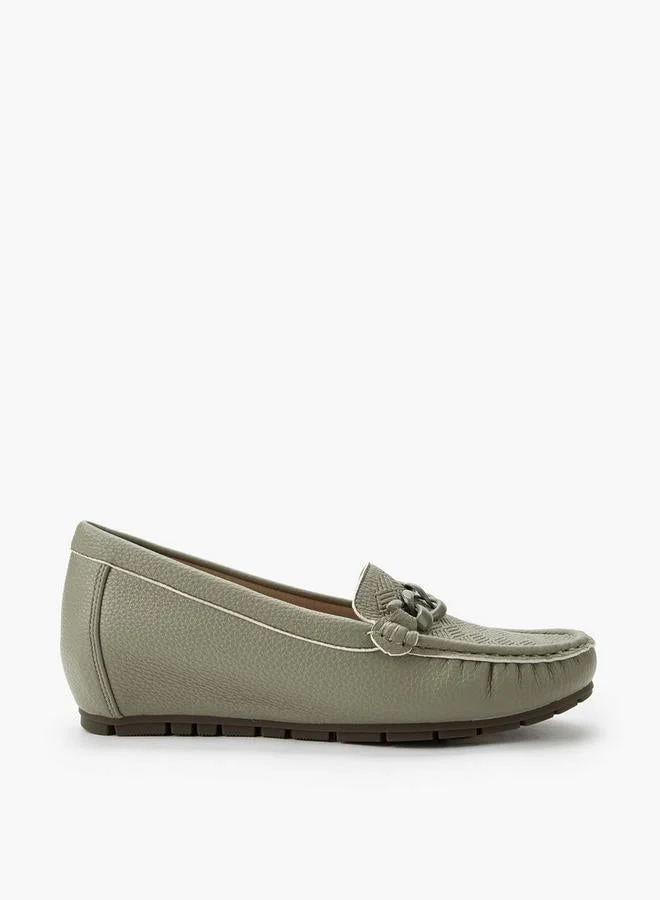Women Wedge Heel Loafers