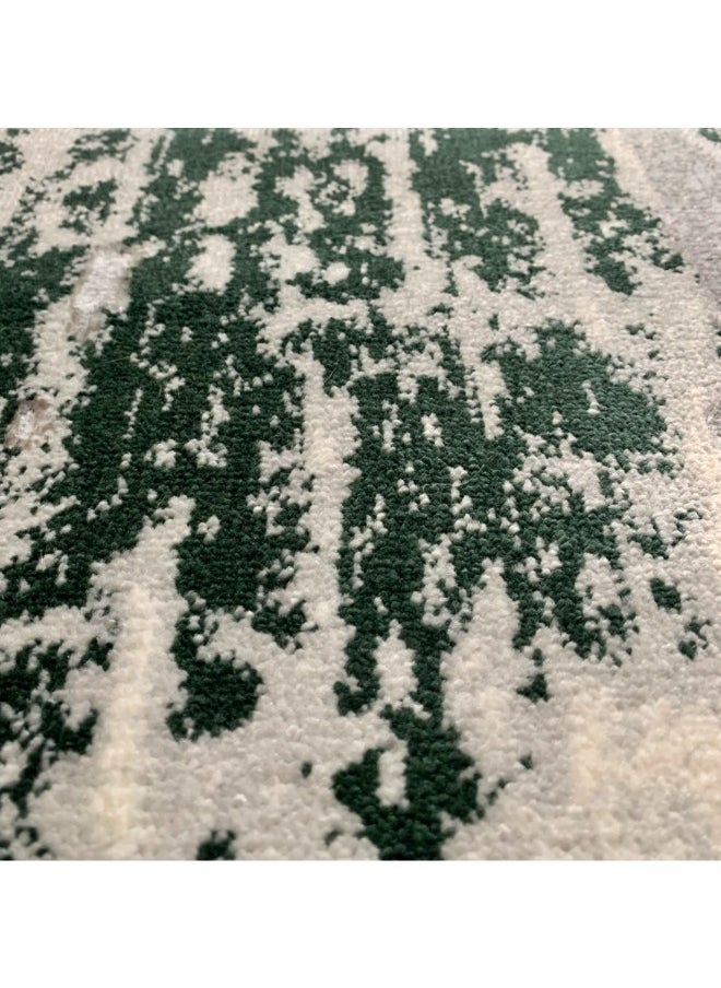 HANDPICKED FURNITURE Handpicked Furniture Abstract Green Rug, Ultra Soft Area Carpets For Bed Room, Living Room, And Dining Room, Antislip Floor Carpets, Easy To Clean, Made In Turkey  - Image 5