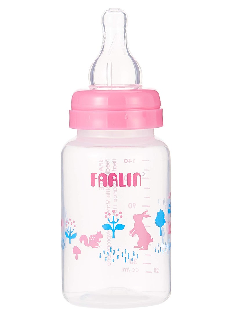FARLIN Standard Neck Feeder, Pink, 140 ml
