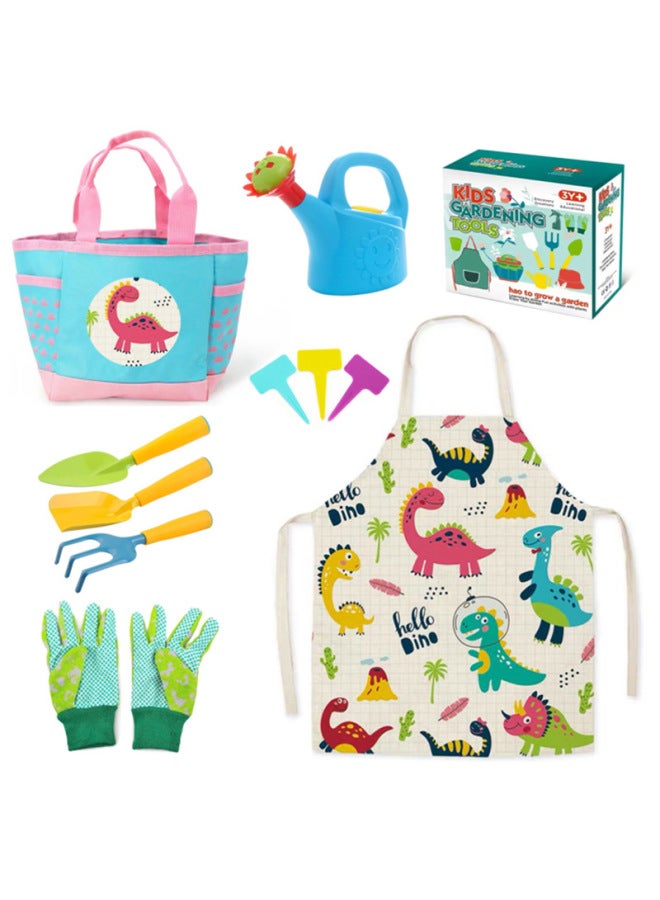 مجموعة أدوات البستنة للأطفال، مجموعة أدوات البستنة، مجرفة رملية للشاطئ، ألعاب الحديقة - اللون: مجموعة من 13 قطعة من أدوات البستنة TQ120861 - Image 5