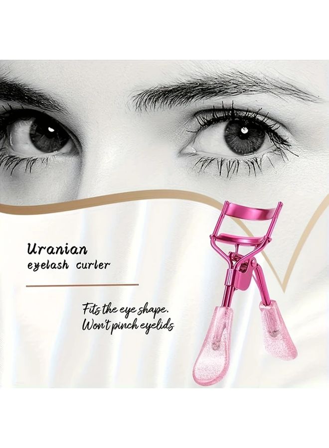 13 Piece Set Red Black Eyelash Curler Eyebrow Comb Brush Stainless Steel Mascara Tool - Image 4