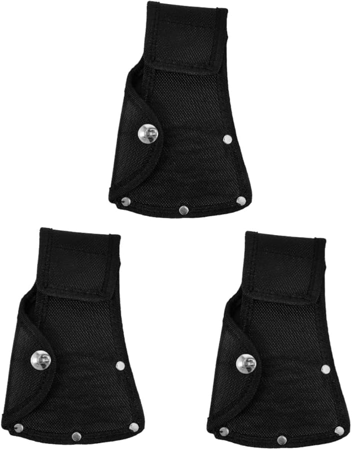 3 قطع غطاء فأس قابل لإعادة الاستخدام واقي خفيف الوزن محمول غمد فأس صغير لسلامة التخييم في الهواء الطلق - Image 2