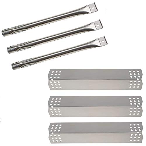 Adviace Grill Master Replacement Parts for 720-0737, 720-0769 Models - Heat Plate, Burner Shield & Flame Deflectors - Image 1