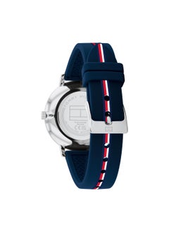 TOMMY HILFIGER ساعة نسائية دائرية أنالوج باللون الأزرق البحري - 1782736  - Image 3