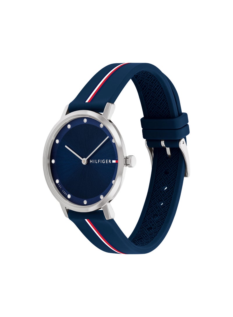 TOMMY HILFIGER Round Analog Women's Navy Case Watch - 1782736 - Image 2