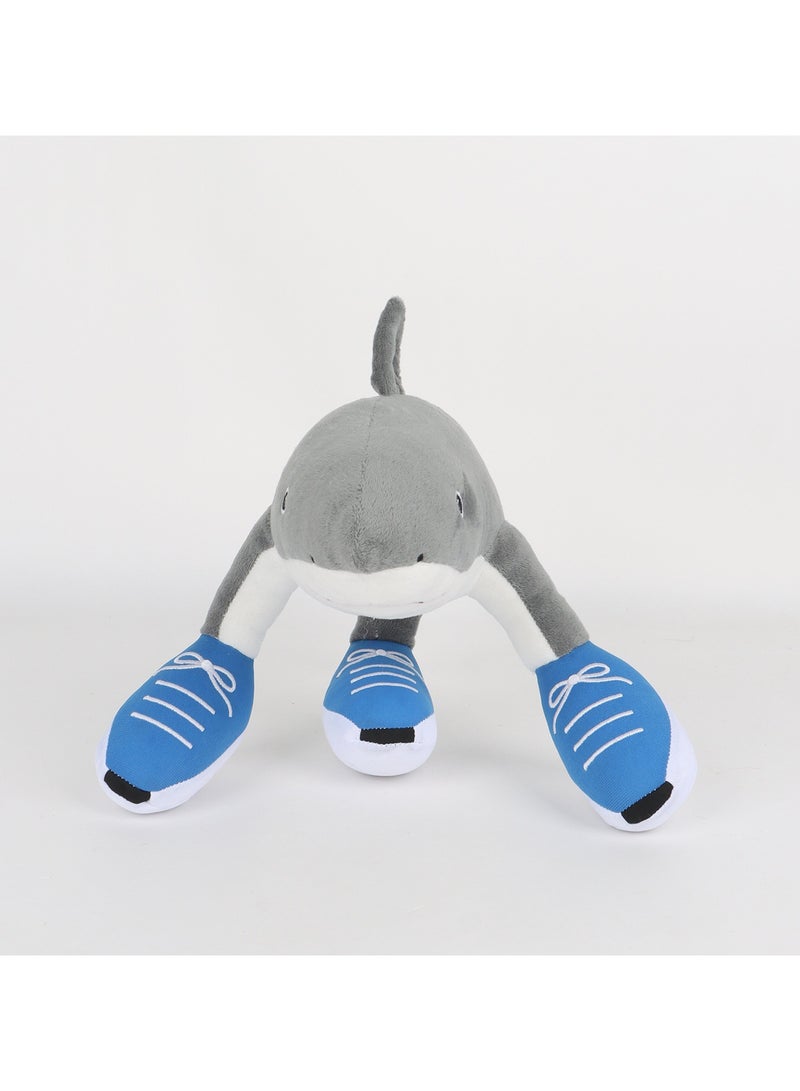 general 40cm Classic of Mountains and Rivers tralalero tralala same doll doll, funny shark shape - Image 2