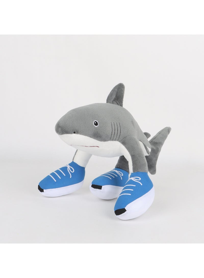 general 40cm Classic of Mountains and Rivers tralalero tralala same doll doll, funny shark shape - Image 1