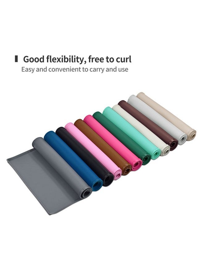 EIOKIT Dog Food Mat,Silicone Waterproof Dog Cat Food Tray,Non Slip Pet Bowl Mats Placemat,Size:(18.5" X 11.5") 0.6" Raised Edge,Suitable For Most Small And MediumSized Pets! - Image 4