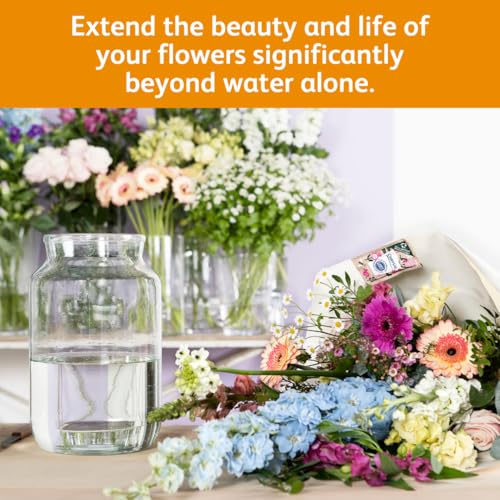 Chrysal Recyclable Paper Flower Food Packet - 100 ct, for 1L of Water - Image 3