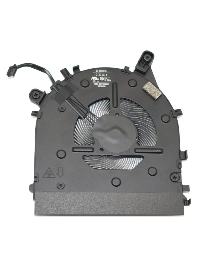 مروحة تبريد وحدة المعالجة المركزية البديلة لجهاز Lenovo Thinkpad E14 E15 Gen 2 E15 GEN 4 لإصدار Intel C-271C-1 5F10Z58243 DC28000FTT0 DC5V 0.38A - Image 1