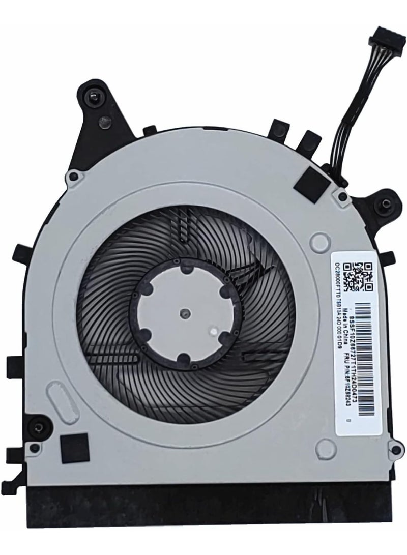 مروحة تبريد وحدة المعالجة المركزية البديلة لجهاز Lenovo Thinkpad E14 E15 Gen 2 E15 GEN 4 لإصدار Intel C-271C-1 5F10Z58243 DC28000FTT0 DC5V 0.38A - Image 3