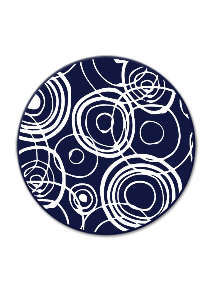 EBMINI New Creative Circular Silicone Coaster 